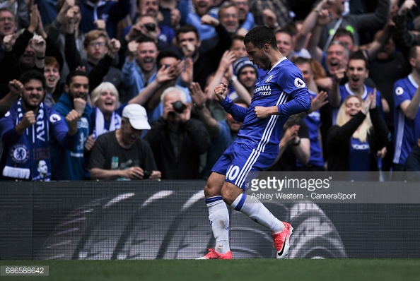 The Blues will be without their superstar Eden Hazard to begin the season. (Source: