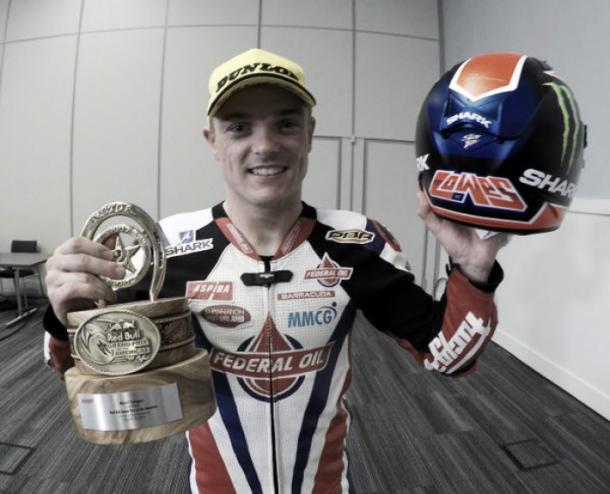 Sam Lowes finished second | Photo: Twitter: Gresini Racing