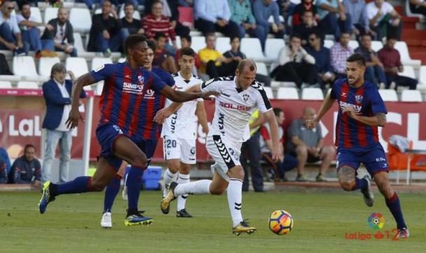 Zozulya con la camiseta del Albacete | LaLiga 1|2|3