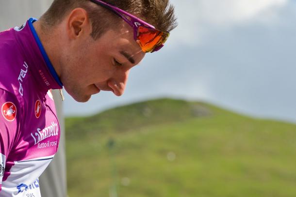 Elia Viviani (Quick-Step Floors) puede ser maglia ciclamino | Foto: Giro de Italia