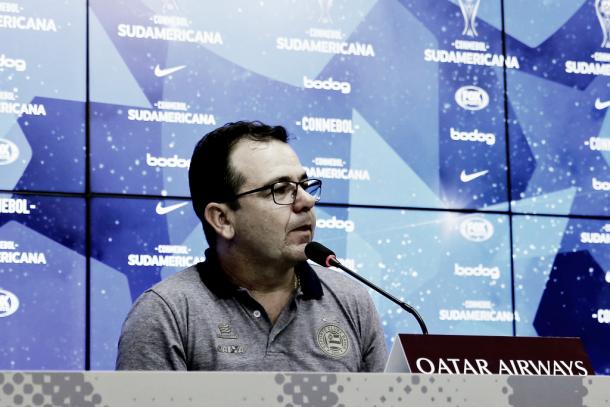 Enderson Moreira seguirá sendo o técnico do Bahia em 2019. Divulgação de foto: EC Bahia