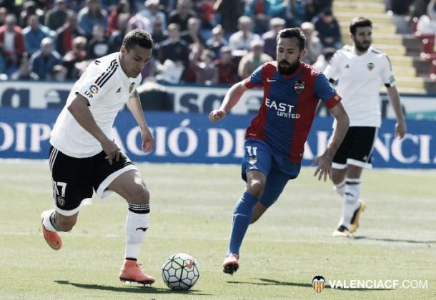 Partido de la temporada 2015/16. | Fuente: Valencia CF