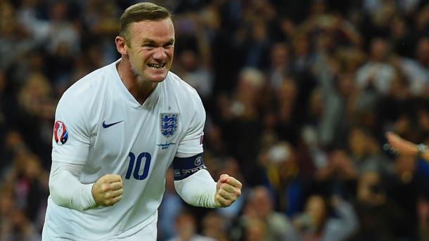 Wayne Rooney, celebrando una de sus 53 dianas con Inglaterra (Foto: thefa.com)