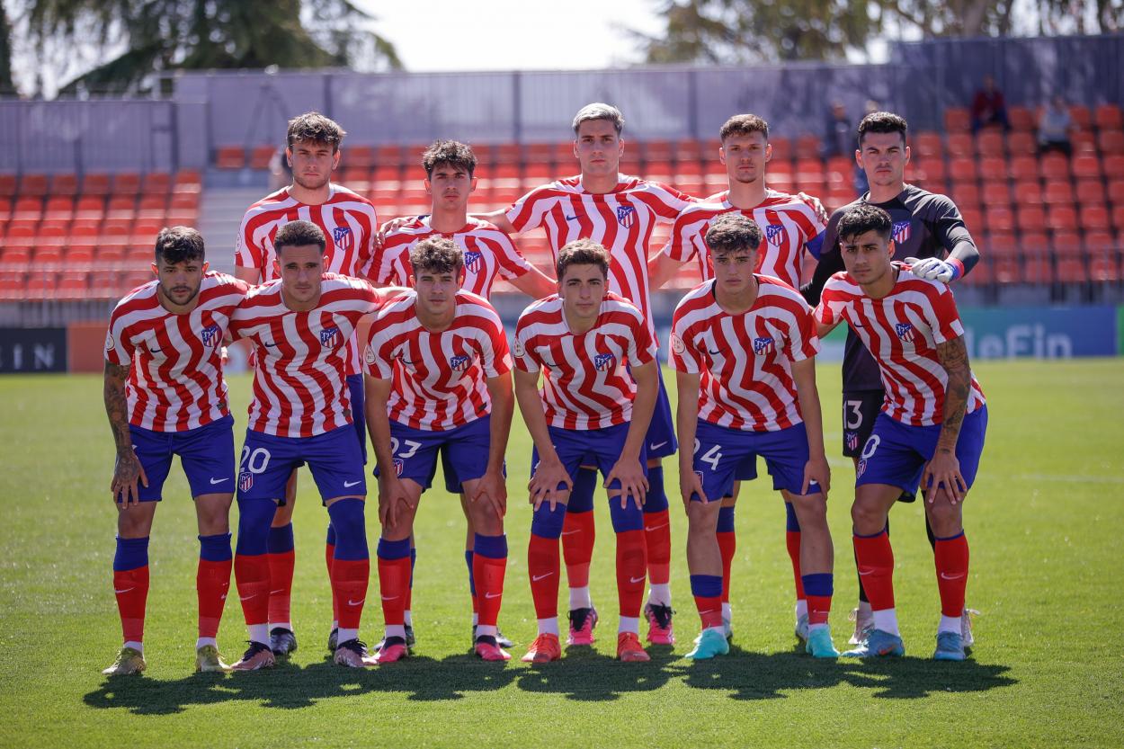 Equipo titular Atleti B - @atletiacademia / Atleti