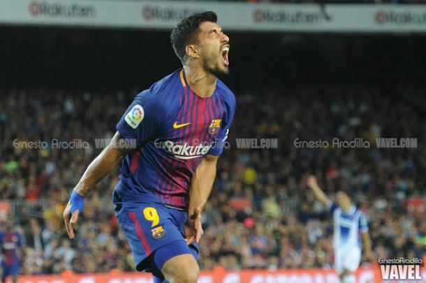 Luis Suárez, delantero del FC Barcelona | Foto: Ernesto Aradilla - VAVEL
