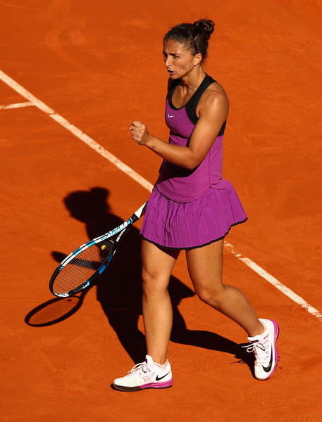 Sara Errani in action at the Mutua Madrid Open last month (Photo by Clive Brunskill / Source : Getty Images)