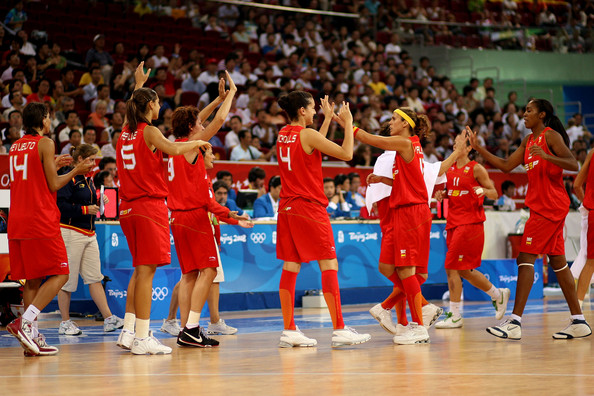 Selección española en Pekín 2008. Foto: zimbio