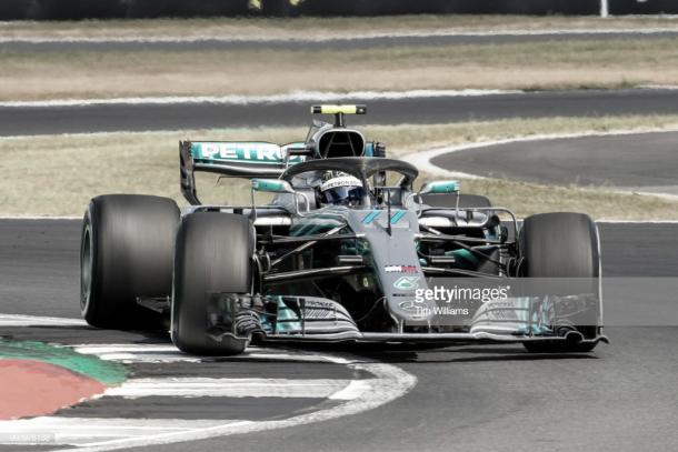 Soporte de retrovisores de Mercedes colocado desde el Gran Premio de Austria | Fuente: Getty Images