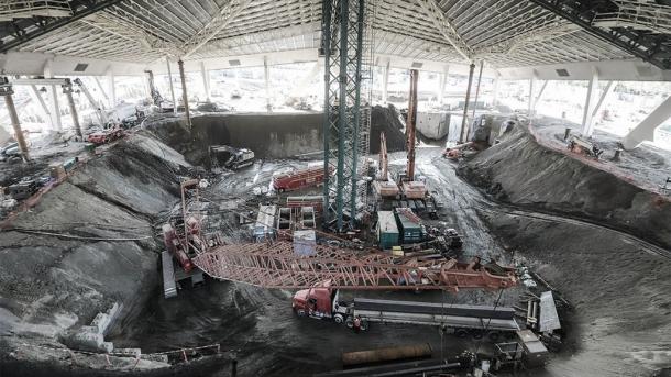 Obras bajo el techo del futuro estadio | NHL.com