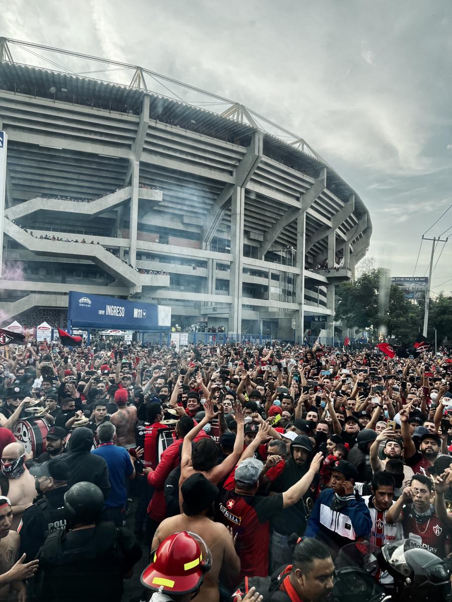 Estadio Jalisco a reventar/Imagen:AtlasFC