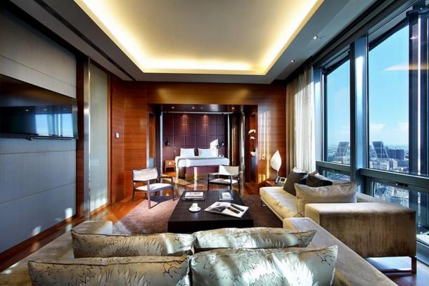 La vista de adentro del Hotel Eurostars Madrid Tower. Foto: centraldereservas.