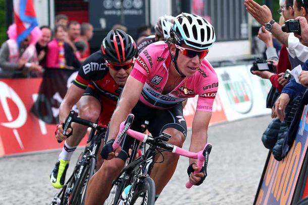 Urán tiene en el Giro su carrera 'fetiche' | Foto: Tim de Waele