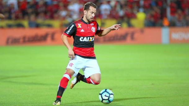 Éverton Ribeiro quer coroar primeira temporada no Flamengo com título da Sul-Americana | Foto: Gilvan de Souza/Flamengo