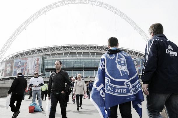 Everton supporters will be hoping for a better performance should the two sides meet in the FA Cup semi-final. | Photo: Liverpool Echo