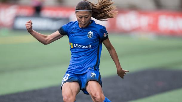 Rumi Utsugi has recovered from her injury in time to make the roster | Source: nwslsoccer.com