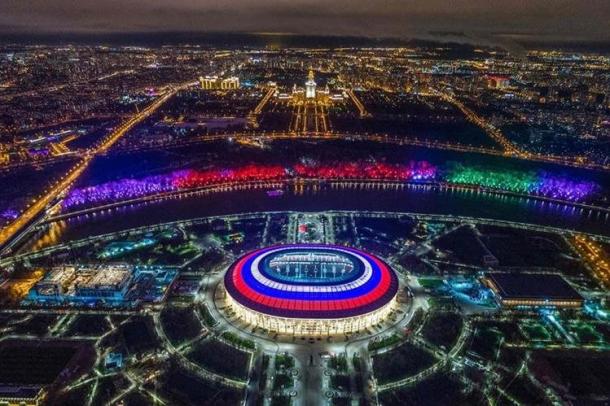 Estadio Luzhniki en el que tendrá lugar el partido inaugural / Fuente: Prensalibre