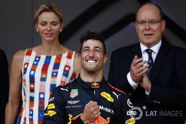 Ricciardo tras ganar en Mónaco | Foto: LAT Images