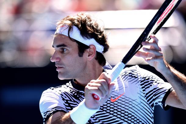 Federer - Fonte: ausopen.com