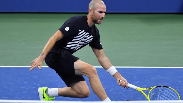 Mannarino was looking to achieve his best result at the US Open (Photo: Pete Staples)