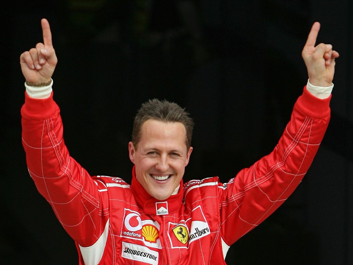 Michael Schumacher celebrando - Foto: El Confidencial