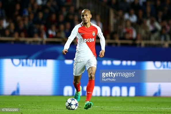 Fabinho of Monaco during the UEFA Champions League Semi Final first leg match between AS Monaco v Juventus at Stade Louis II on May 3, 2017 in Monaco, Monaco. (Photo by Matteo Ciambelli/NurPhoto via Getty Images)