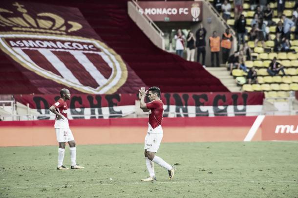 Radamel Falcao es el goleador del torneo con 9 goles | Foto: Monaco TW