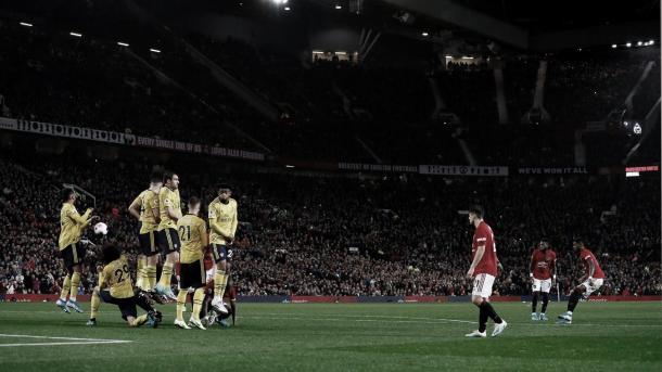 Gran ejecución de Rashford./ Foto: Premier League