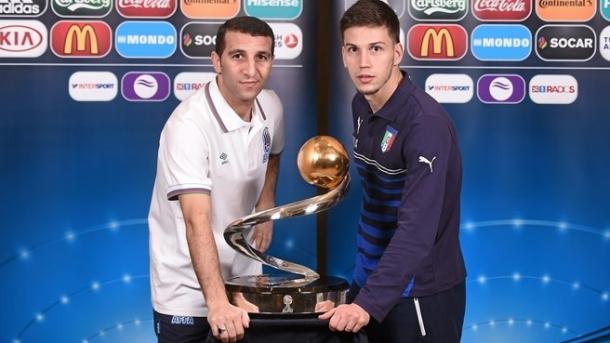 Farzaliyev y Lima | Foto:UEFA