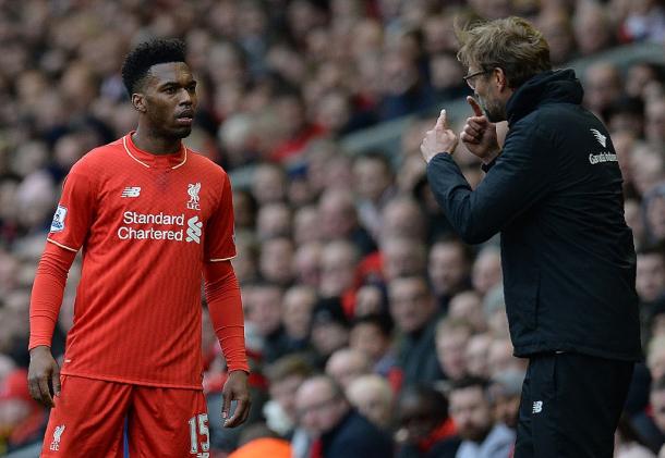 Klopp da suggerimenti a Sturridge. Fonte: FoxSport