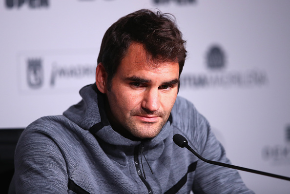 Federer cannot hide his disappointment in withdrawing from Madrid (Photo: Getty Images/Clive Brunskill)