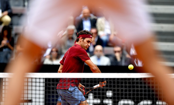 Federer looked injury-free during the match (Photo: Getty Images/Tiziana Fabi)