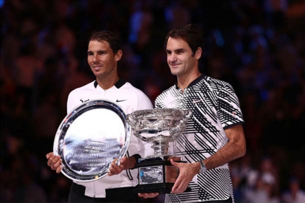Federer clinched an historic 18th Grand Slam after defeating long-term rival Rafael Nadal (Photo: Scott Barbour/Getty Images)