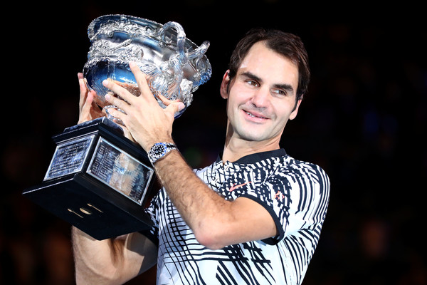 The former world number one shocked the world when he won his first Australian Open title in 7 years back in January (Photo by Cameron Spencer / Getty)