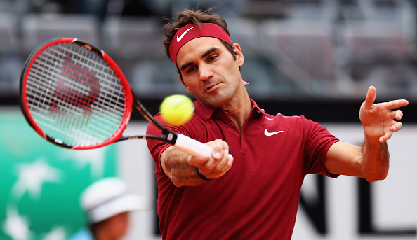 Federer in action during the match against Zverev (Photo: Getty Images/Matthew Lewis)