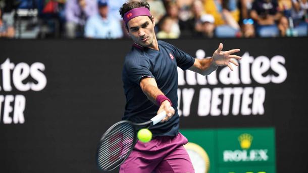 Federer improved to 3-0 lifetime vs Johnson with a marvelous display/Photo: William West/AFP via Getty Images
