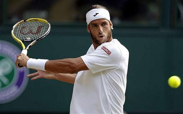 Feliciano López en Wimbledon. Foto: wimbledon.com
