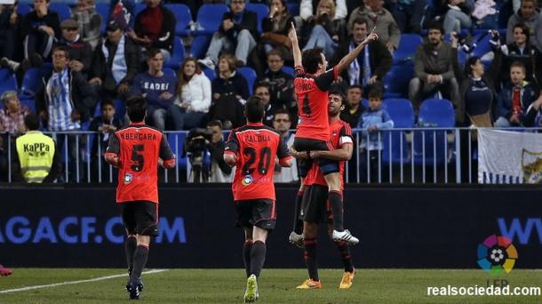 Pardo anotó el gol del empate (Foto: Lfp.es)