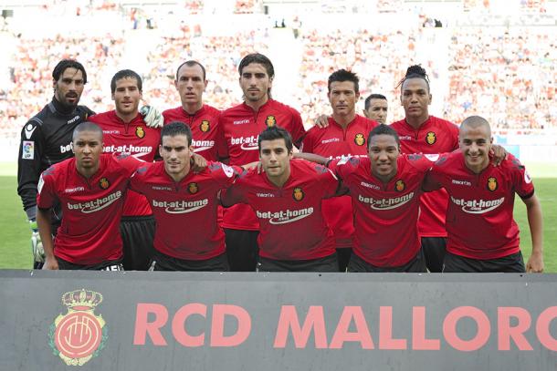 Equipo del Mallorca, donde debutó Tomás Pina en Primera División. Fuente: fiestadeportiva.com