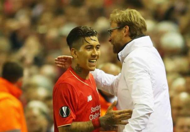 Firmino has become a fan favourite since Klopp's appointment (photo: UEFA)