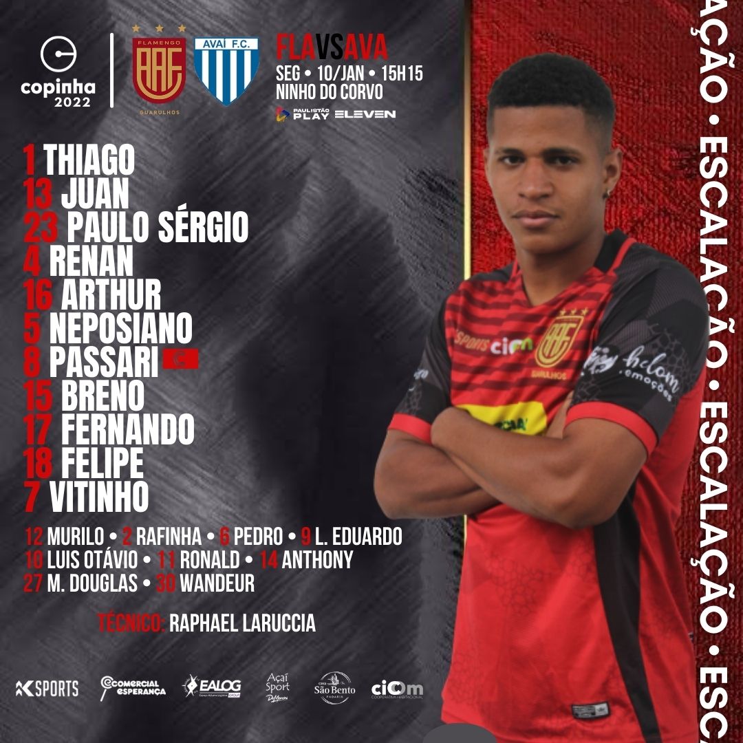 Foto: Divulgação/Flamengo-SP 