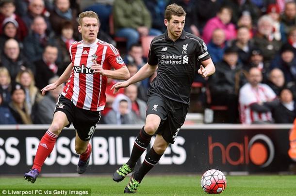 Flanagan captained Liverpool against Southampton in one of eight first-team appearances last season (photo; Getty Images)