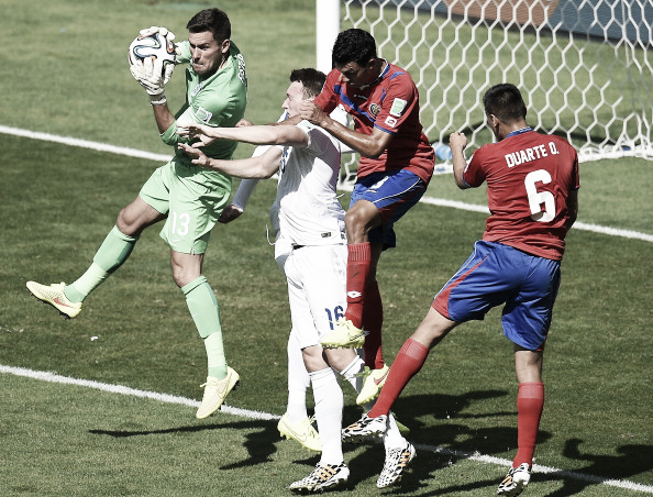 Foster kept a clean sheet for England against Costa Rica (Getty Images)