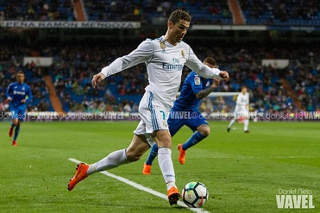Cristiano Ronaldo ante el Getafe | Imagen: Daniel Nieto (VAVEL)
