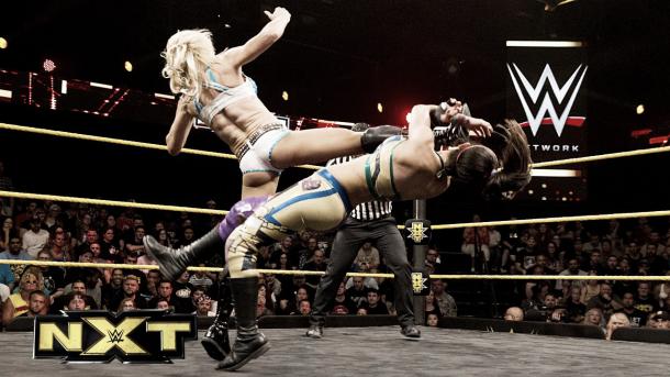 Charlotte en NXT Foto: www.dailywrestlingnews.com