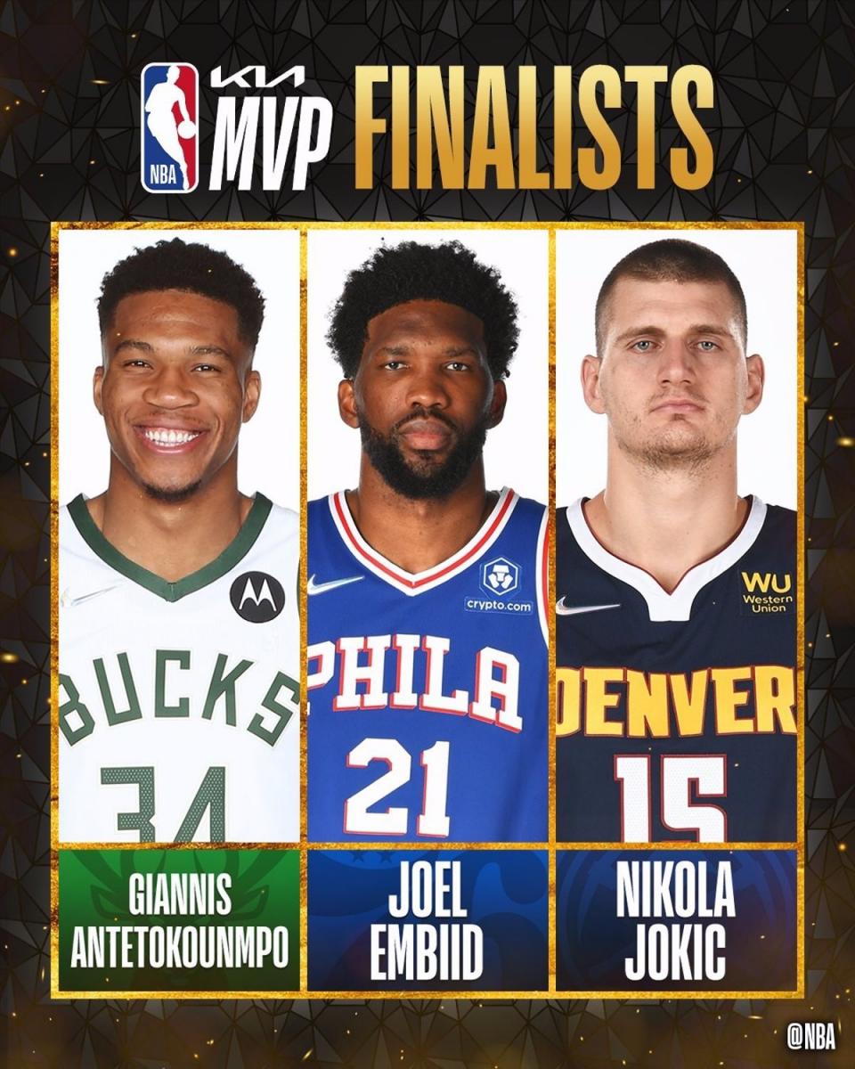 Finalistas del MVP / Fuente: NBA