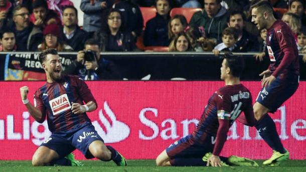 L'Eibar umilia il Valencia. 0-4 al Mestalla (Fonte foto: Sport.es)