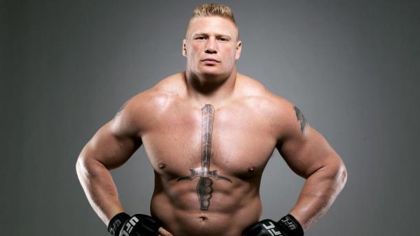 Brock Lesnar is ready photo:foxsport.com