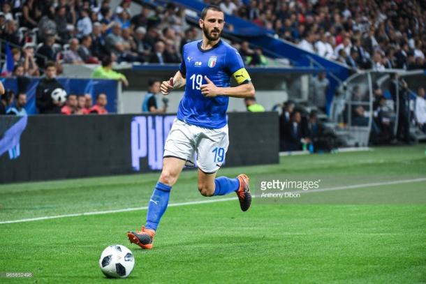 Leonardo Bonucci fue el más destacado de la selección italiana / Foto: gettyimages