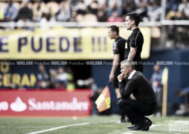 Fran Escribá durante un partido con el Villarreal | PhotoSilver 