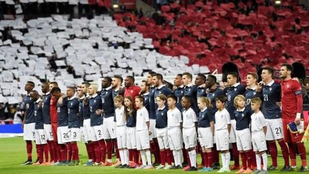 Francia cayó derrotada por Inglaterra en el 'partido contra el miedo'. | Foto: Getty Images